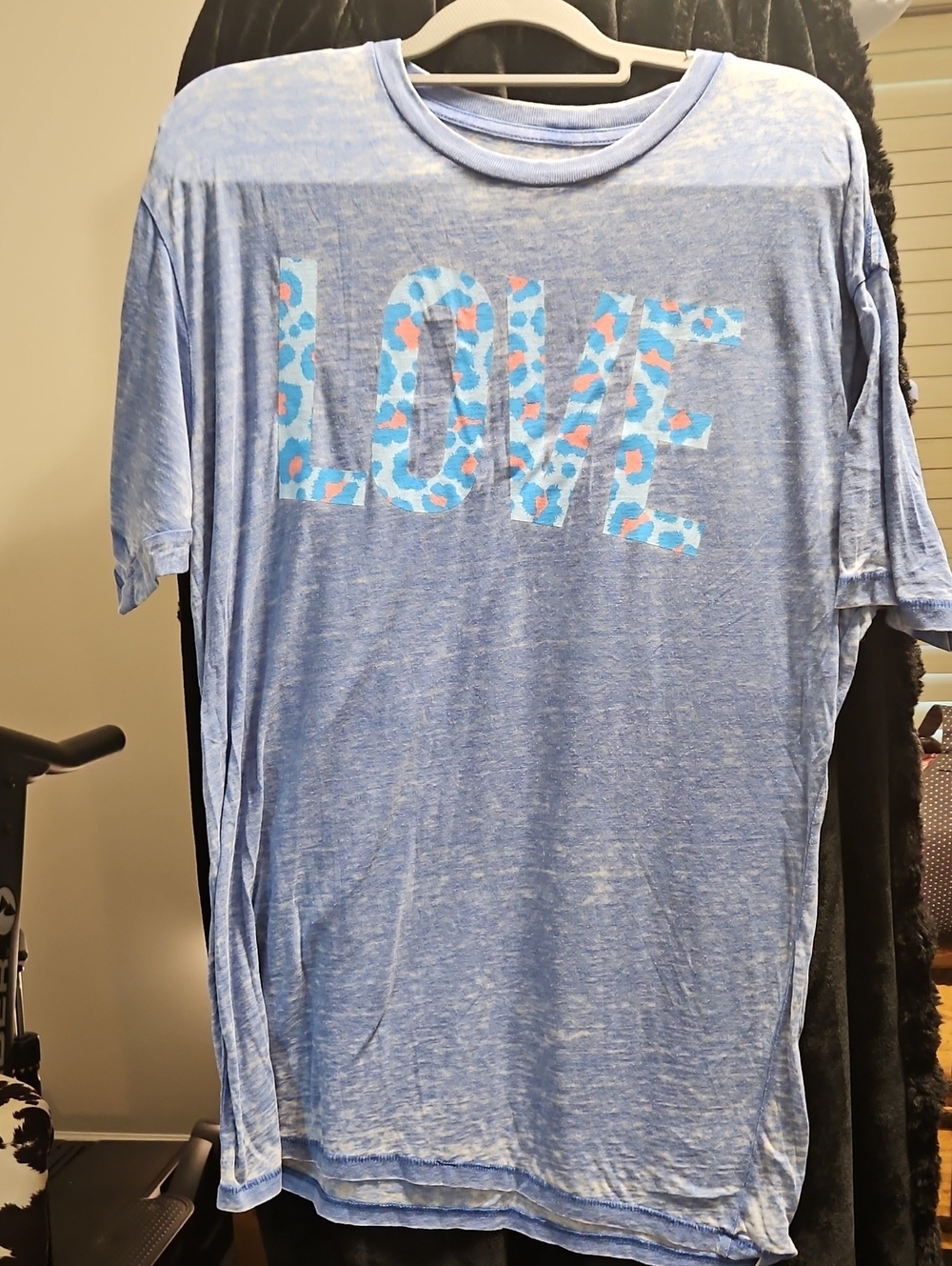 LOVE Graphic Short Sleeve Tee - Blue